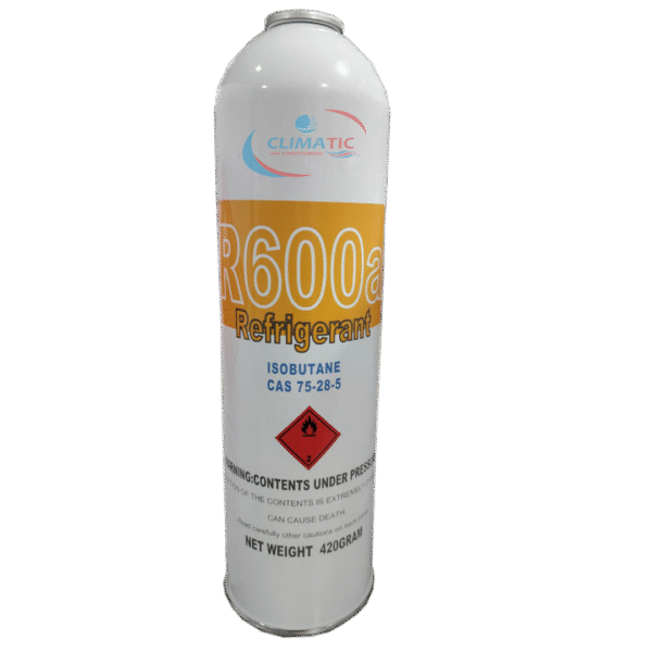 GAS REFRIGERANTE R600a CILINDRO 400 GRAMOS