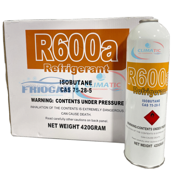 GAS REFRIGERANTE R600a CILINDRO 400 GRAMOS - Imagen 2