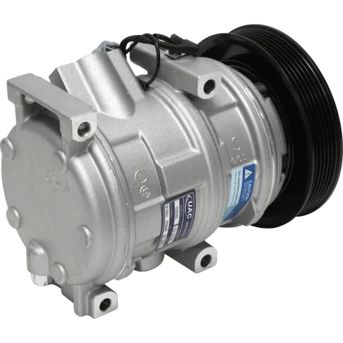 Detalle compresor AC alta calidad compatible con Honda y Acura 2003 a 2008