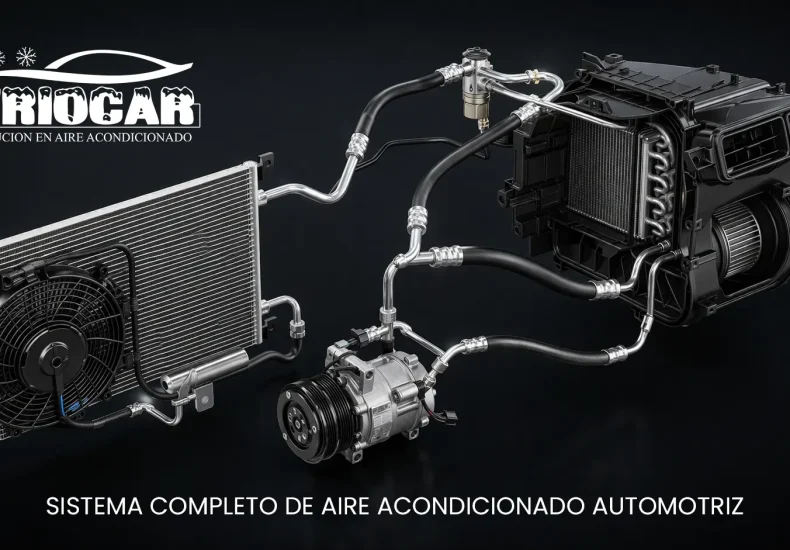 Como funciona el aire acondicionado automotriz