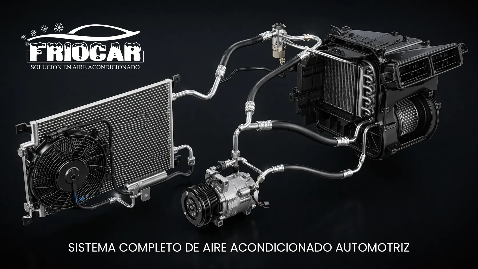 Como funciona el aire acondicionado automotriz