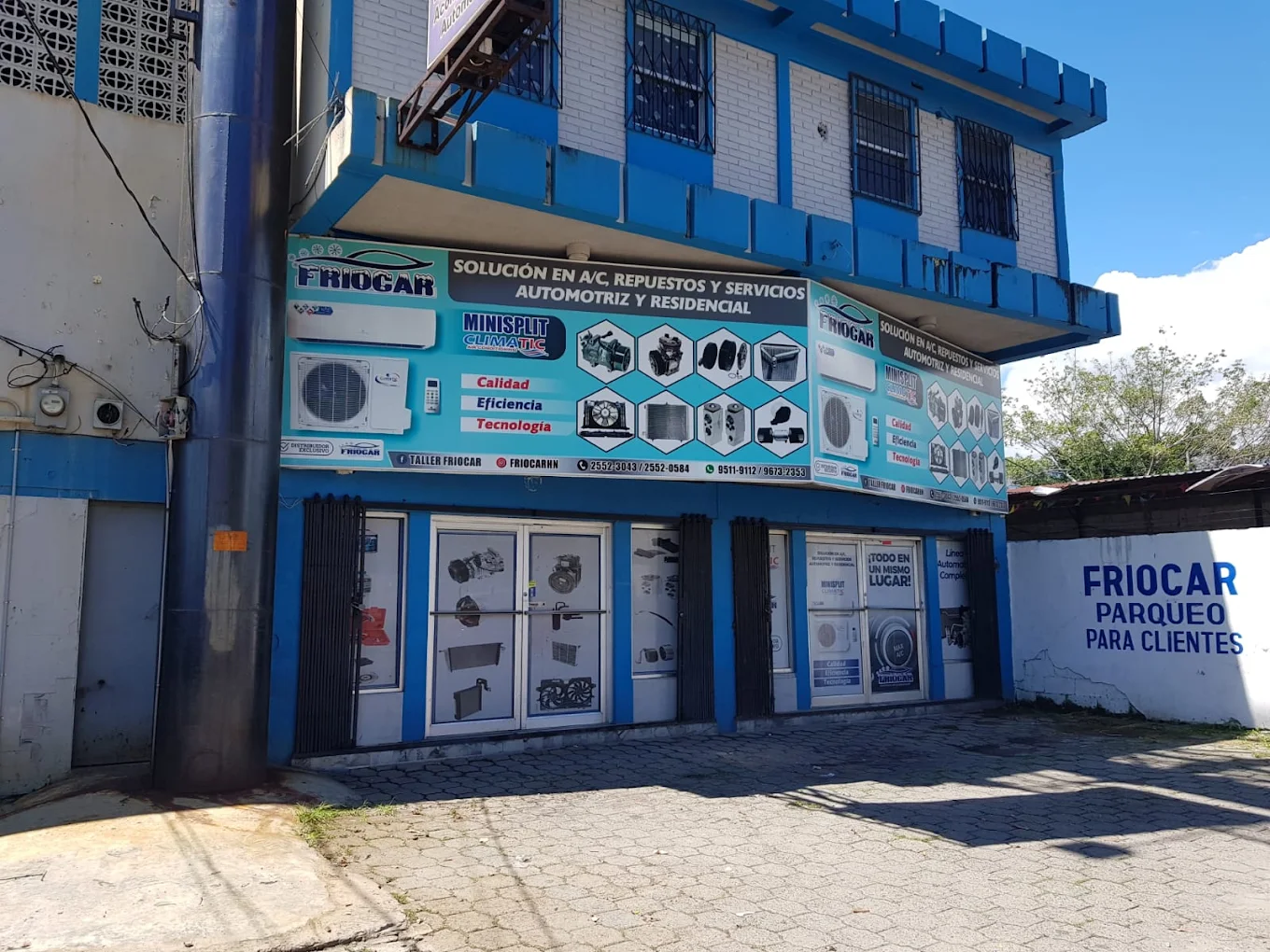 Sucursal FRIOCAR HN Primera Calle en San Pedro Sula