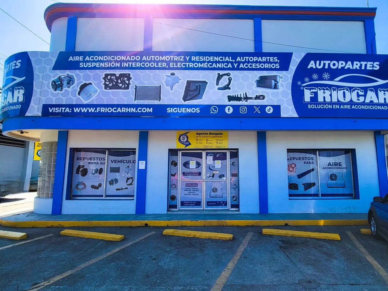 Sucursal FRIOCAR HN El Progreso, Yoro