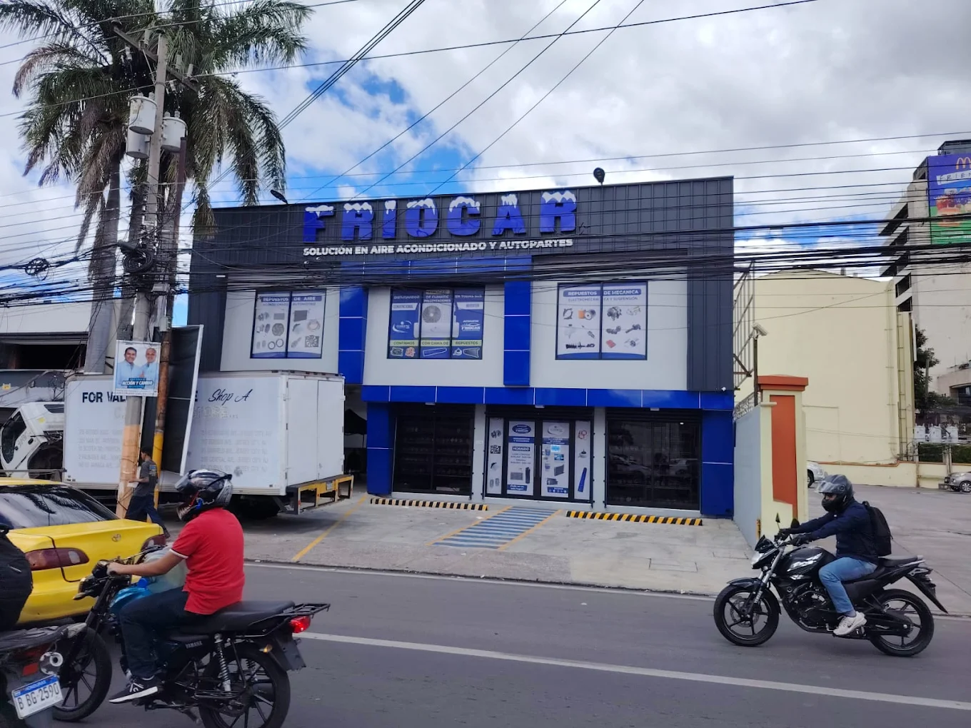 Sucursal FRIOCAR HN Tegucigalpa en Boulevard Morazán