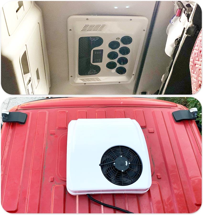 Parking Cooler instalado en un cabezal de transporte pesado
