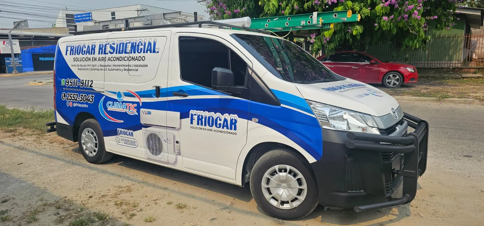 Servicio de aire acondicionado residencial de Friocar HN