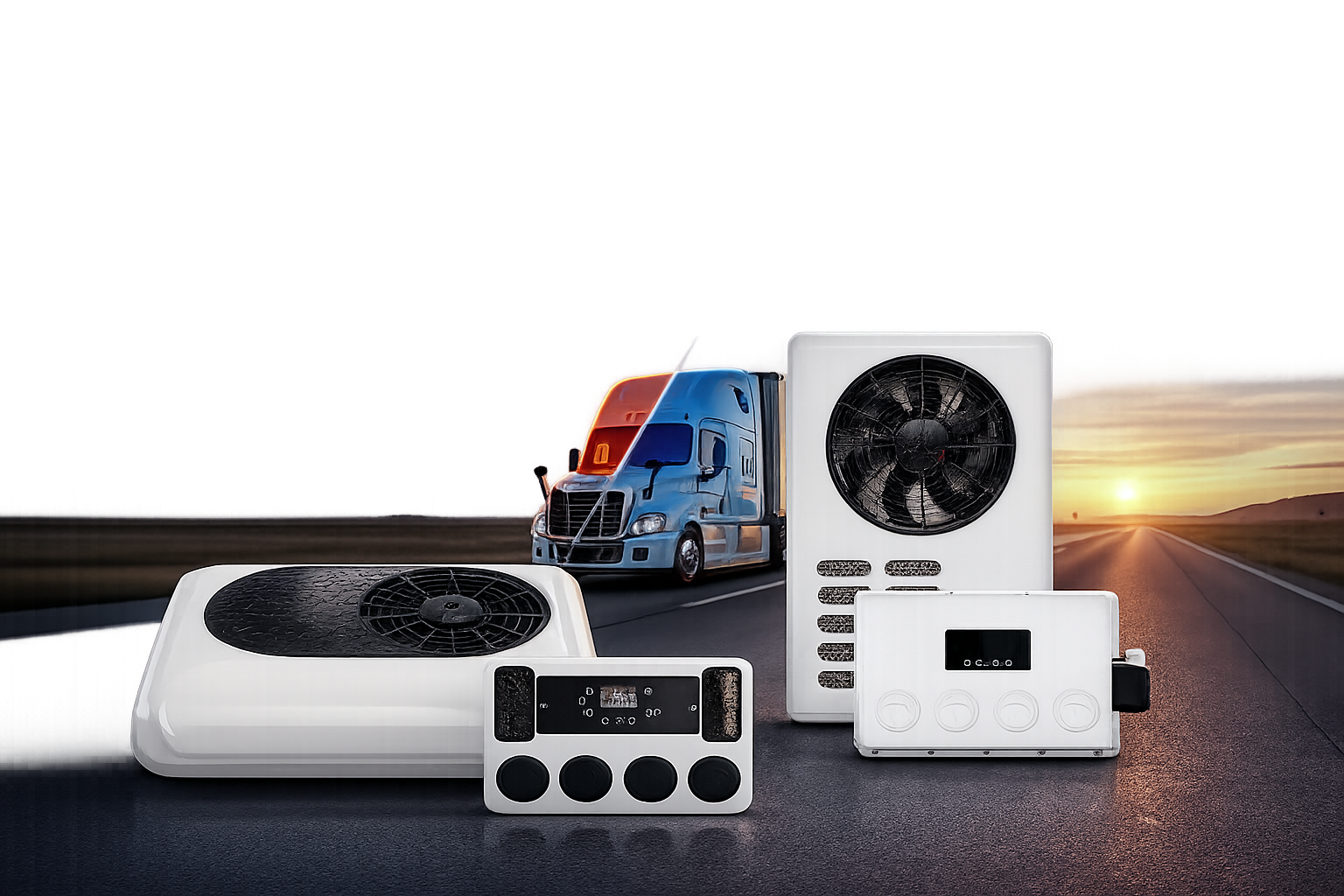 Sistema de aire acondicionado eléctrico para maquinaria pesada disponible en FRIOCAR HN